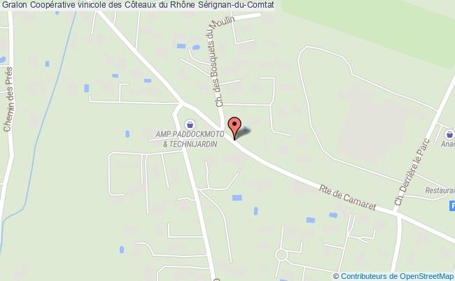 plan Coopérative Vinicole Des Côteaux Du Rhône Sérignan-du-comtat Sérignan-du-Comtat