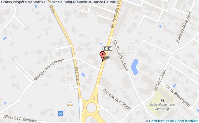 plan Coopérative Vinicole L'amicale Saint-maximin-la-sainte-baume Saint-Maximin-la-Sainte-Baume