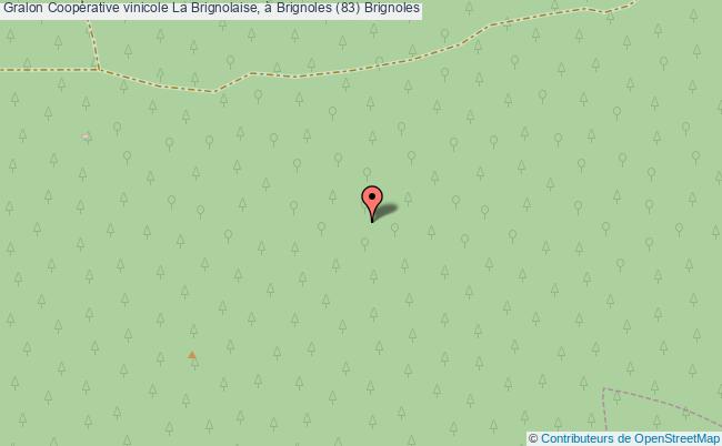 plan Coopérative Vinicole La Brignolaise, à Brignoles (83) Brignoles Brignoles