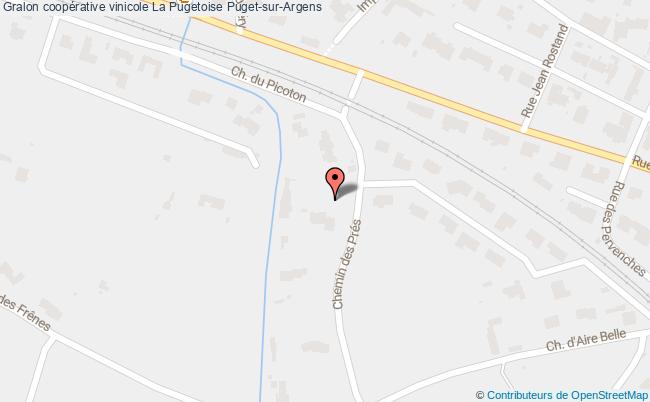 plan Coopérative Vinicole La Pugetoise Puget-sur-argens Puget-sur-Argens
