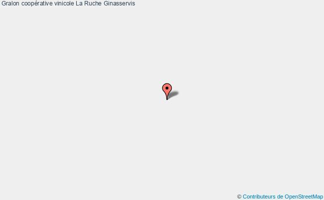 plan Coopérative Vinicole La Ruche Ginasservis Ginasservis