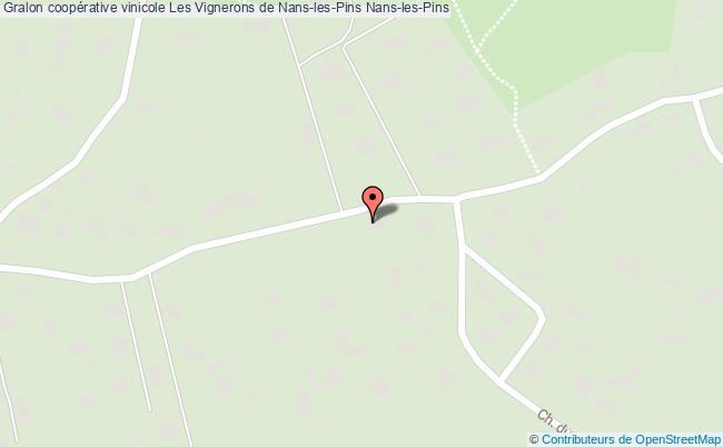 plan Coopérative Vinicole Les Vignerons De Nans-les-pins Nans-les-pins Nans-les-Pins