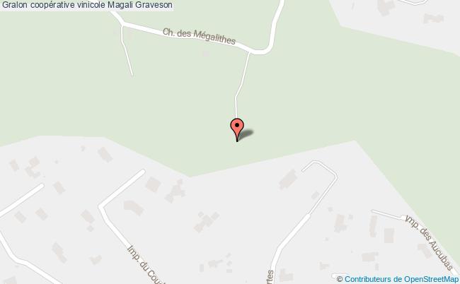 plan Coopérative Vinicole Magali Graveson Graveson