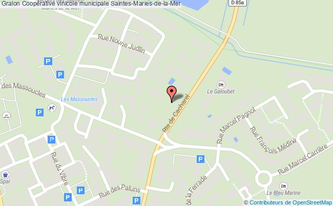 plan Coopérative Vinicole Municipale Saintes-maries-de-la-mer Saintes-Maries-de-la-Mer