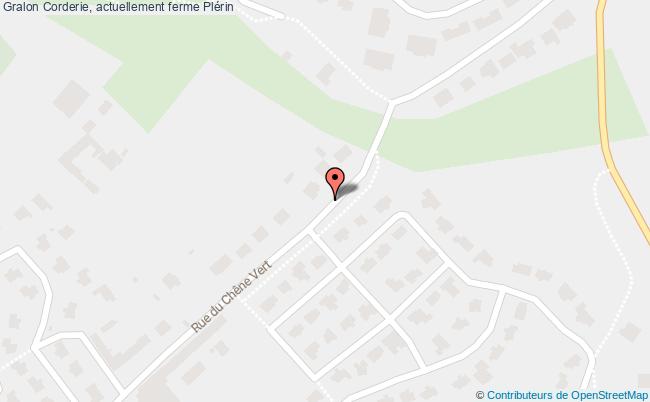 plan Corderie, Actuellement Ferme Plérin Plérin