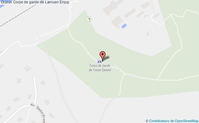 plan Corps De Garde De Lanruen Erquy Erquy