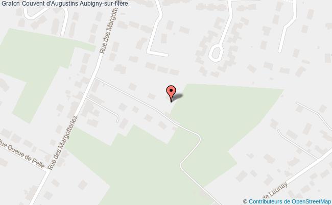 plan Couvent D'augustins Aubigny-sur-nère Aubigny-sur-Nère