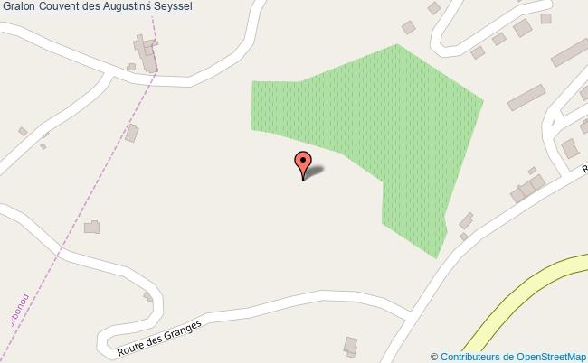plan Couvent Des Augustins Seyssel Seyssel