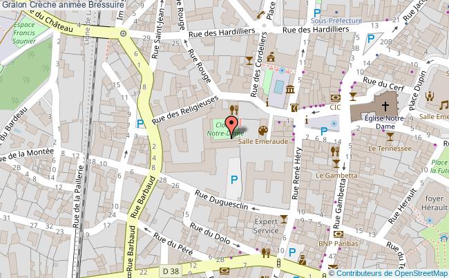 plan Crèche Animée Bressuire Bressuire