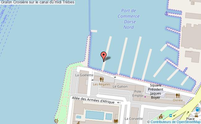 plan Croisière Sur Le Canal Du Midi Trèbes Trèbes