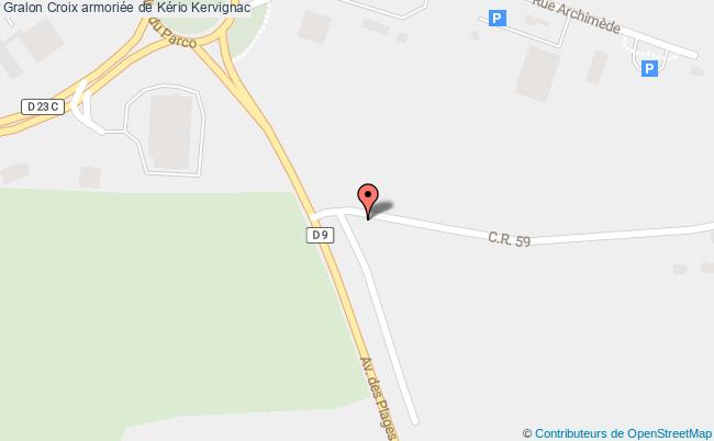 plan Croix Armoriée De Kério Kervignac Kervignac