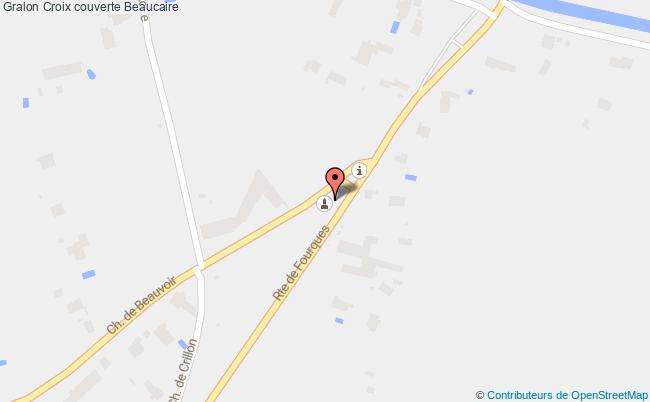 plan Croix Couverte Beaucaire Beaucaire