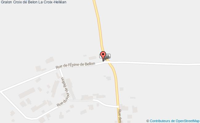 plan Croix De Belon La Croix-helléan La Croix-Helléan