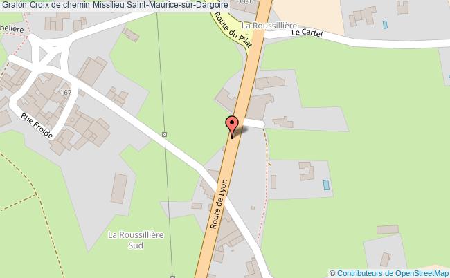 plan Croix De Chemin Missilieu Saint-maurice-sur-dargoire Saint-Maurice-sur-Dargoire