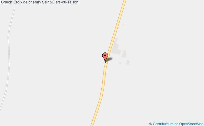 plan Croix De Chemin Saint-ciers-du-taillon Saint-Ciers-du-Taillon