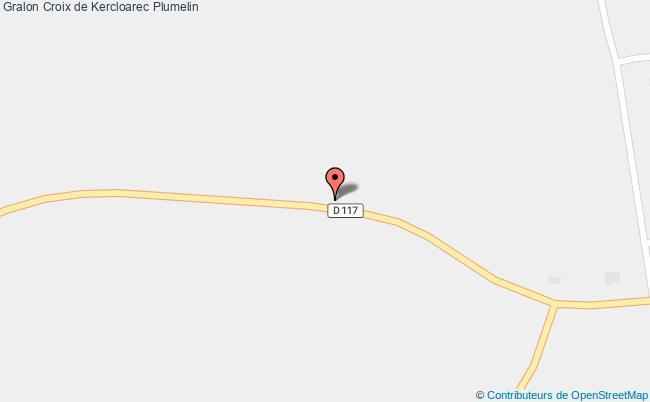 plan Croix De Kercloarec Plumelin Plumelin