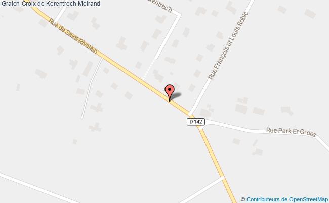 plan Croix De Kerentrech Melrand Melrand