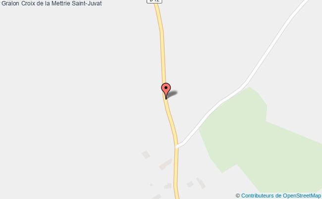 plan Croix De La Mettrie Saint-juvat Saint-Juvat