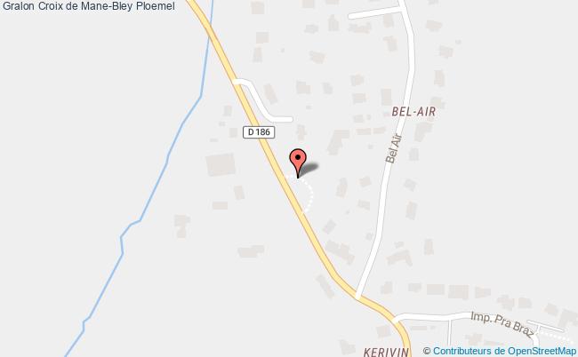 plan Croix De Mane-bley Ploemel Ploemel