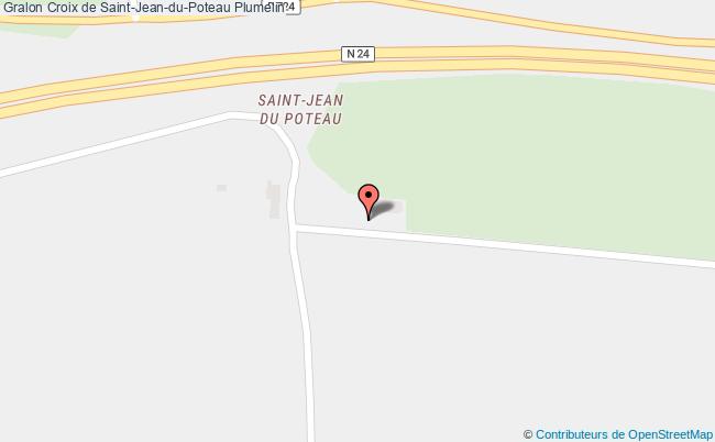 plan Croix De Saint-jean-du-poteau Plumelin Plumelin