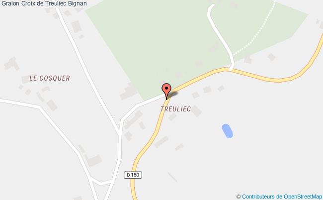 plan Croix De Treuliec Bignan Bignan