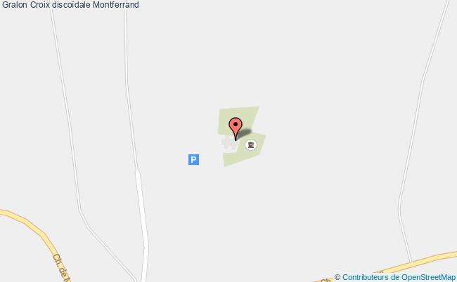 plan Croix Discoïdale Montferrand Montferrand