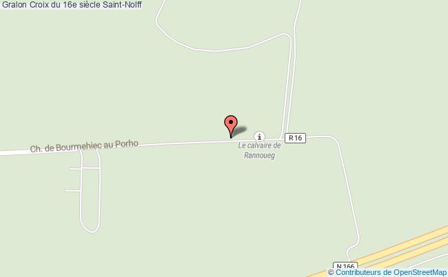 plan Croix Du 16e Siècle Saint-nolff Saint-Nolff