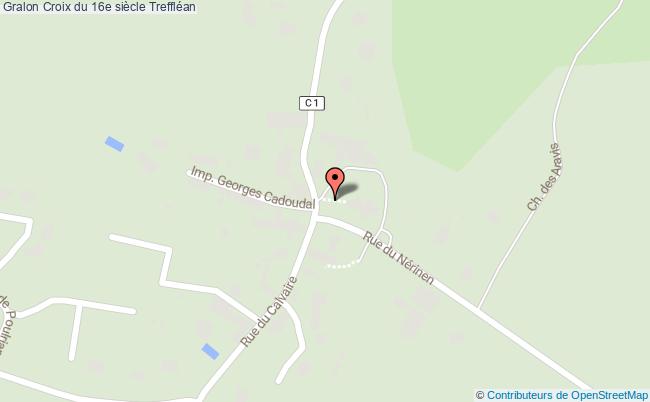 plan Croix Du 16e Siècle Treffléan Treffléan