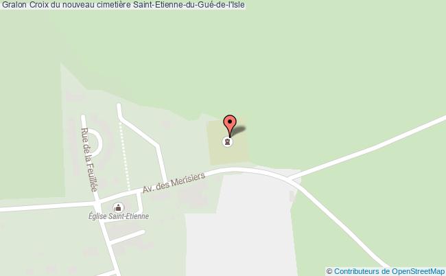 plan Croix Du Nouveau Cimetière Saint-etienne-du-gué-de-l'isle Saint-Etienne-du-Gué-de-l'Isle