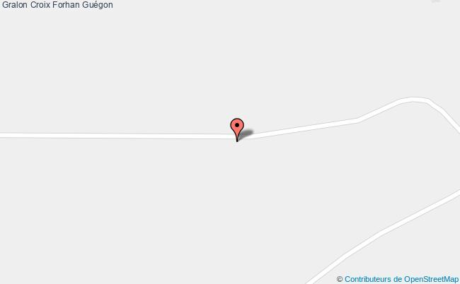 plan Croix Forhan Guégon Guégon