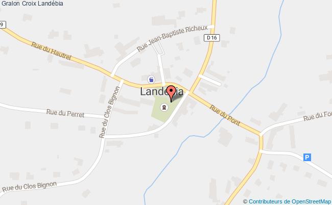 plan Croix Landébia Landébia