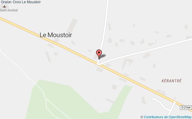 plan Croix Le Moustoir Le Moustoir
