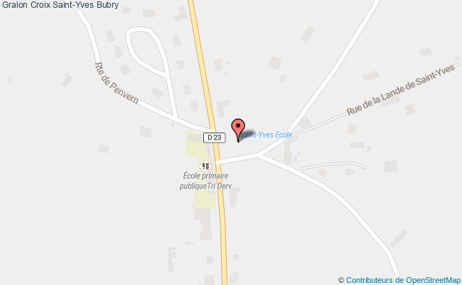 plan Croix Saint-yves Bubry Bubry