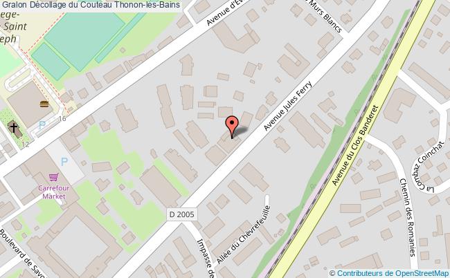 Décollage du Couteau