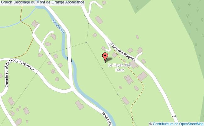 Décollage du Mont de Grange