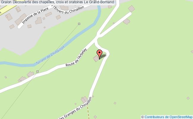 Découverte des chapelles, croix et oratoires