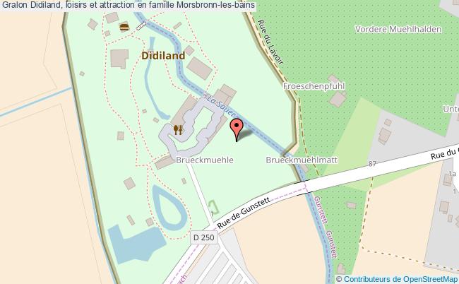 plan Didiland, Loisirs Et Attraction En Famille Morsbronn-les-bains Morsbronn-les-bains