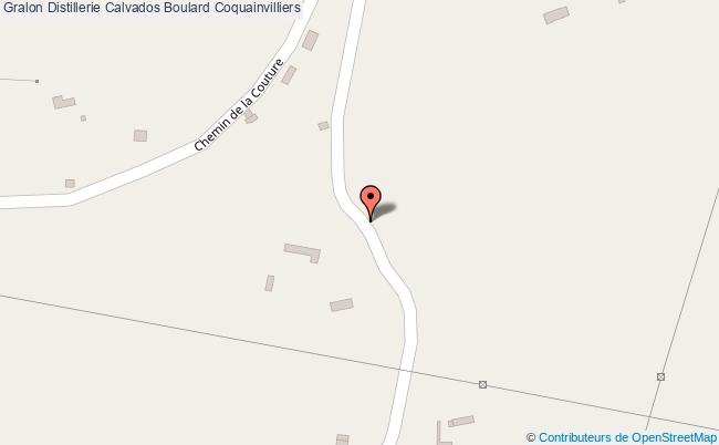 plan Distillerie Calvados Boulard Coquainvilliers Coquainvilliers