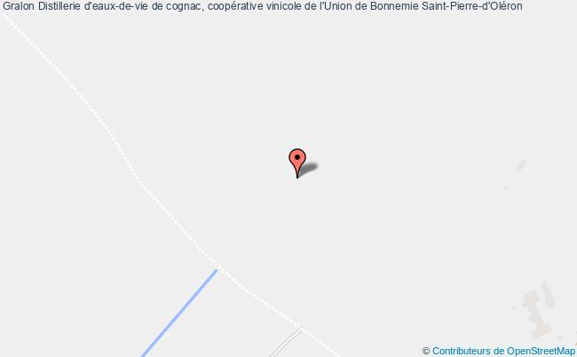 plan Distillerie D'eaux-de-vie De Cognac, Coopérative Vinicole De L'union De Bonnemie Saint-pierre-d'oléron Saint-Pierre-d'Oléron