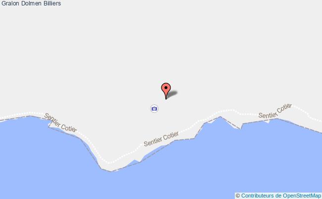 plan Dolmen Billiers Billiers