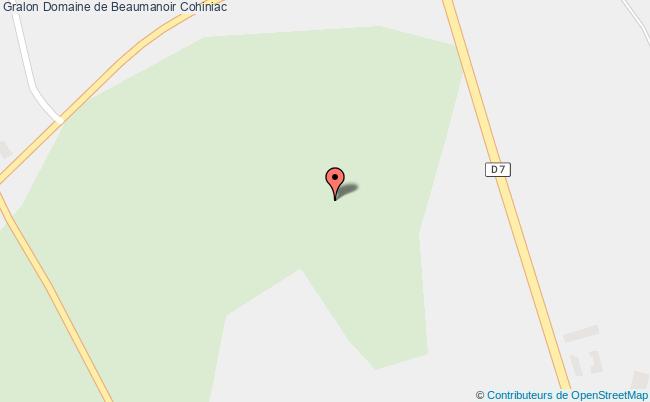plan Domaine De Beaumanoir Cohiniac Cohiniac