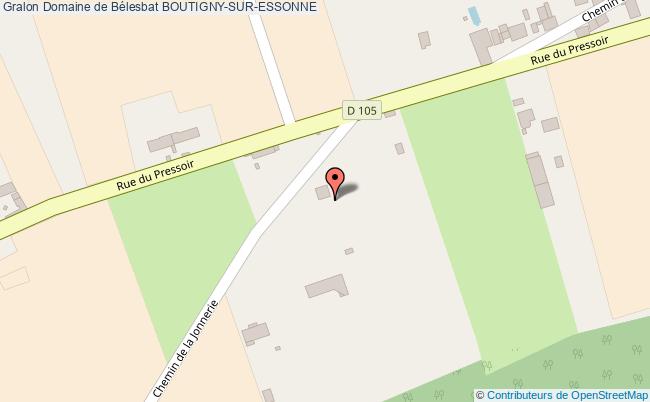 plan Domaine De Bélesbat Boutigny-sur-essonne BOUTIGNY-SUR-ESSONNE