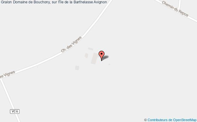 Domaine de Bouchony, sur l'île de la Barthelasse
