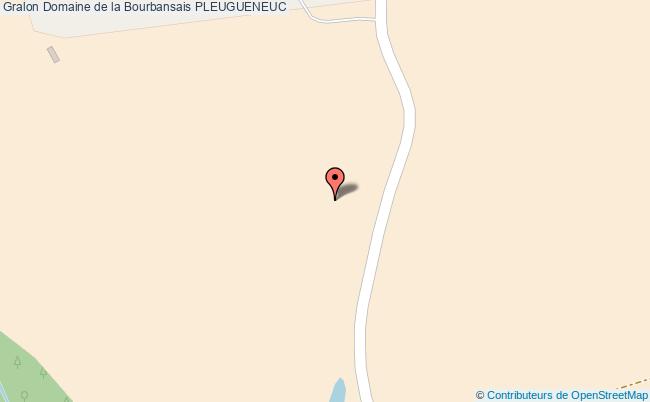 plan Domaine De La Bourbansais Pleugueneuc PLEUGUENEUC
