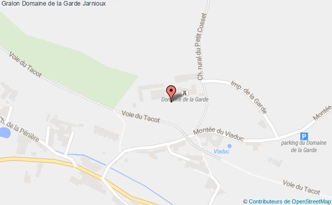 plan Domaine De La Garde Jarnioux Jarnioux