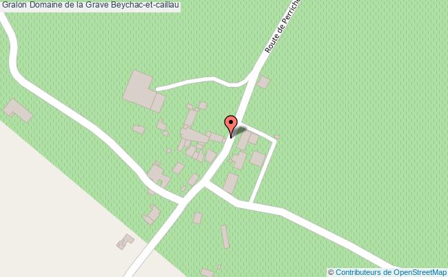 plan Domaine De La Grave Beychac-et-caillau Beychac-et-caillau
