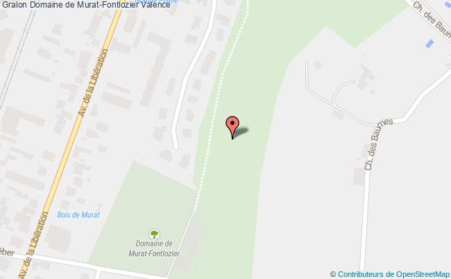 plan Domaine De Murat-fontlozier Valence Valence