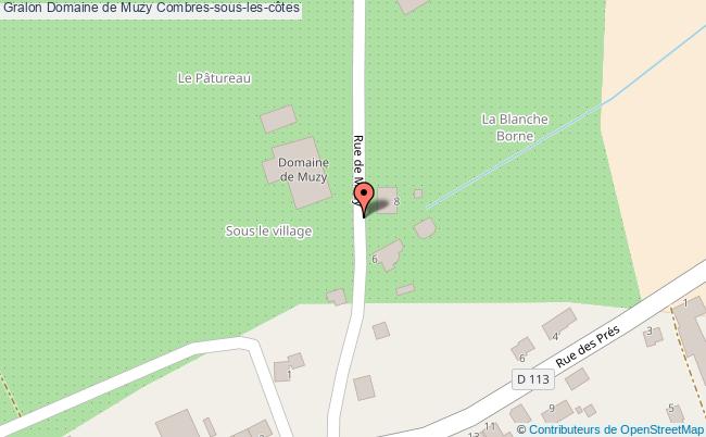 plan Domaine De Muzy Combres-sous-les-côtes Combres-sous-les-côtes