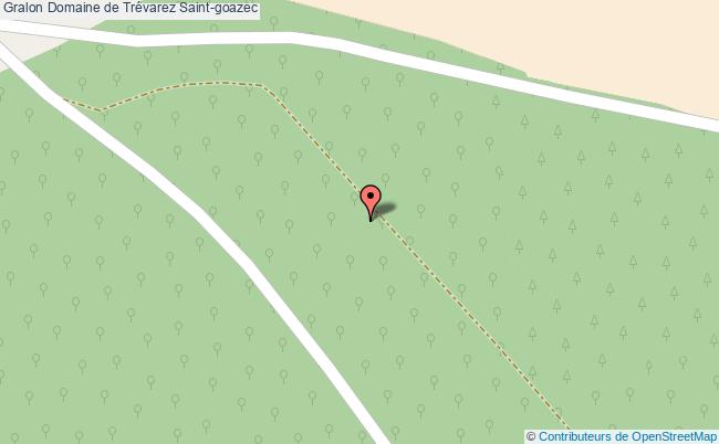 plan Domaine De Trévarez Saint-goazec Saint-goazec
