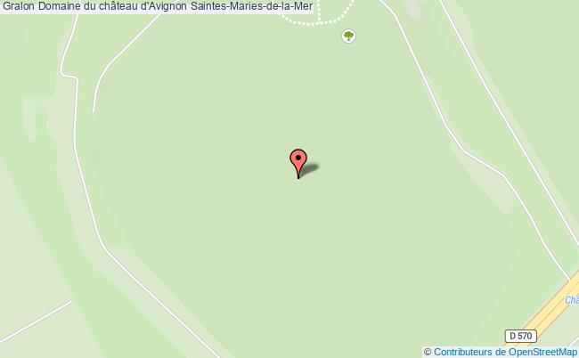 plan Domaine Du Château D'avignon Saintes-maries-de-la-mer Saintes-Maries-de-la-Mer
